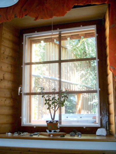 Fenster mit dritter Scheibe
